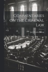 bokomslag Commentaries on the Criminal Law