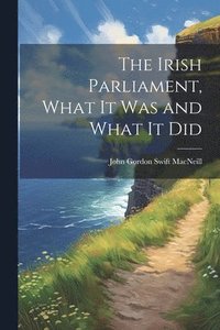 bokomslag Irish Parliament, What it Was and What it Did