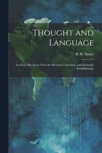 bokomslag Thought and Language