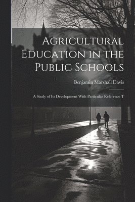 bokomslag Agricultural Education in the Public Schools