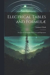 bokomslag Electrical Tables and Formul