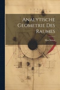 bokomslag Analytische Geometrie des Raumes