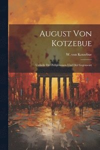 bokomslag August von Kotzebue