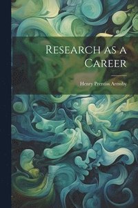 bokomslag Research as a Career