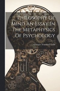 bokomslag Philosophy Of Mind An Essay In The Metaphysics Of Psychology