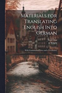 bokomslag Materials for Translating English Into German