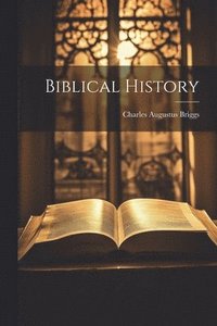bokomslag Biblical History