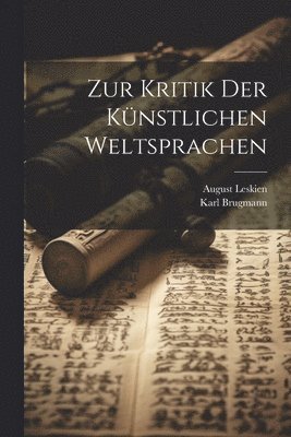 bokomslag Zur Kritik der Knstlichen Weltsprachen