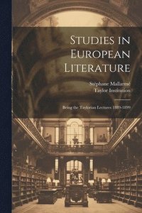 bokomslag Studies in European Literature