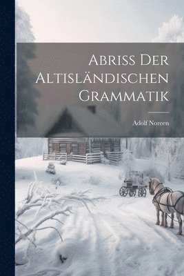 Adolf Noreen - Abriss Der Altisländischen Grammatik, Häftad