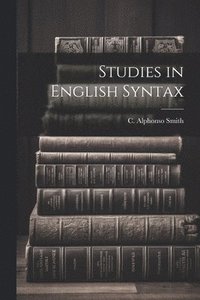 bokomslag Studies in English Syntax