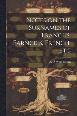 bokomslag Notes on the Surnames of Francus, Farnceis, French, Etc