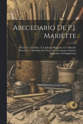 bokomslag Abecedario De P.J. Mariette