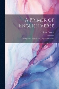 bokomslag A Primer of English Verse