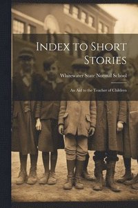 bokomslag Index to Short Stories