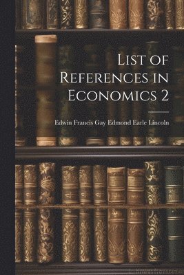 List of References in Economics 2