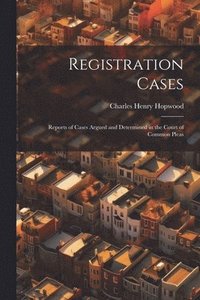 bokomslag Registration Cases