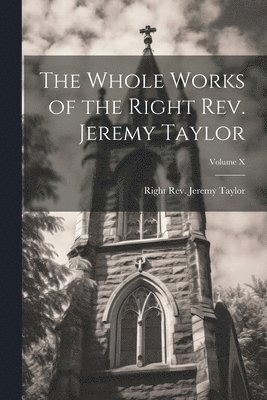 bokomslag Whole Works of the Right Rev. Jeremy Taylor; Volume X