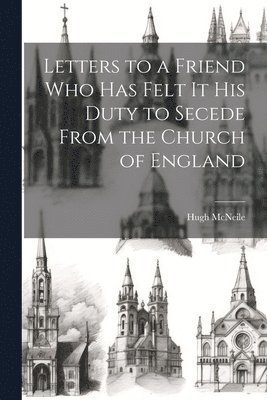 bokomslag Letters to a Friend who has Felt it his Duty to Secede From the Church of England