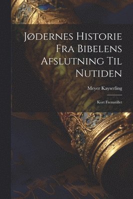 Meyer Kayserling - Jødernes Historie fra Bibelens Afslutning til Nutiden, Häftad