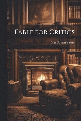 bokomslag Fable for Critics