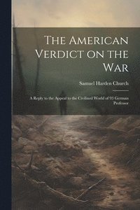 bokomslag The American Verdict on the War