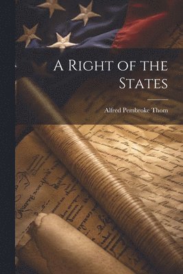 bokomslag Right of the States