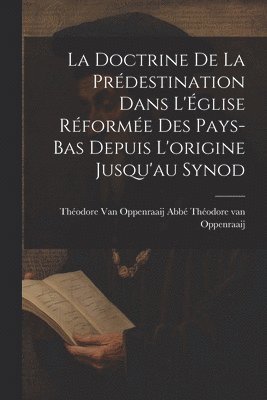 Théodore Van Oppenraaij Van Oppenraaij, Théodore Van Oppenraaij van Oppenraaij, Théodore van Oppenraaij van Oppenraaij - La Doctrine de la Prédestination Dans L'Église Réformée des Pays-Bas Depuis L'origine Jusqu'au Synod, Häftad