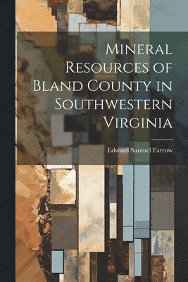 bokomslag Mineral Resources of Bland County in Southwestern Virginia