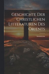 bokomslag Geschichte der Christlichen Litteraturen Des Orients