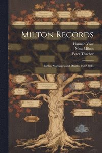 bokomslag Milton Records