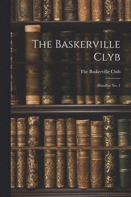 bokomslag The Baskerville Clyb