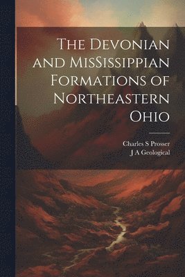 J A Geological, Charles S Prosser, J. A. Geological, Charles S. Prosser - Devonian and MisSissippian Formations of Northeastern Ohio, Häftad