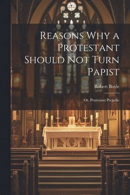 bokomslag Reasons why a Protestant Should not Turn Papist; or, Protestant Prejudic