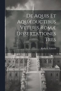 bokomslag De Aquis Et Aquæductibus Veteris Romæ Dissertationes Tres
