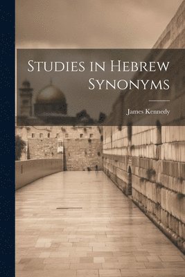 bokomslag Studies in Hebrew Synonyms