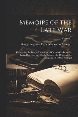 bokomslag Memoirs of the Late War