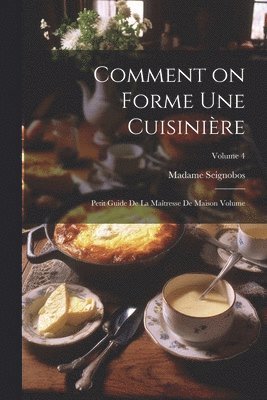 Comment on forme une cuisinière