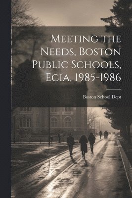 bokomslag Meeting the Needs, Boston Public Schools, Ecia, 1985-1986