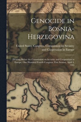 United States Congress Commission O - Genocide in Bosnia-Herzegovina, Häftad