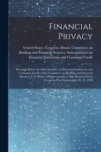 bokomslag Financial Privacy