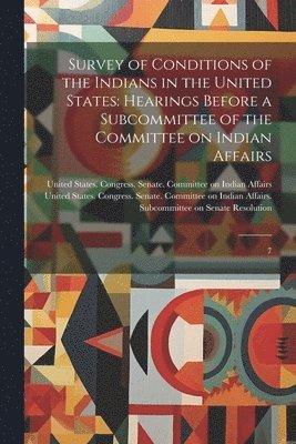 United States Congress Senate Comm - Survey of Conditions of the Indians in the United States, Häftad