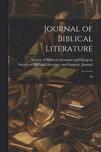 bokomslag Journal of Biblical Literature