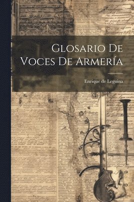 bokomslag Glosario de Voces de Armera