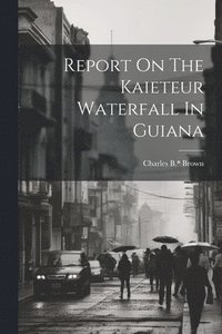 bokomslag Report On The Kaieteur Waterfall In Guiana