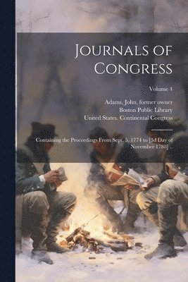 United States Continental Congress, John Adams, Boston Public Library (John Adams Lib - Journals of Congress, Häftad