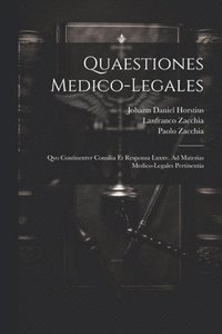 bokomslag Quaestiones Medico-legales