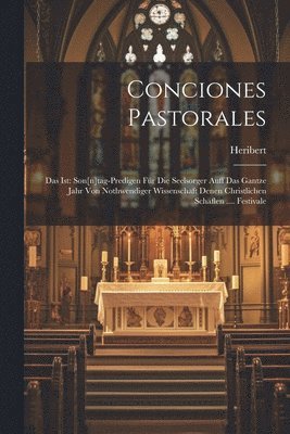 bokomslag Conciones Pastorales