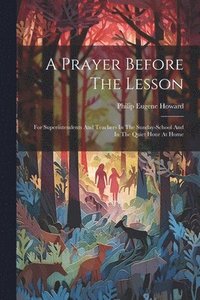bokomslag A Prayer Before The Lesson