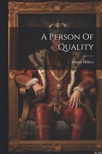 bokomslag Person Of Quality